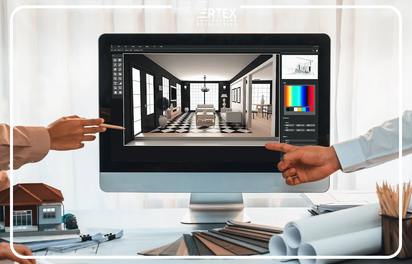 خدمة تصميم 3d