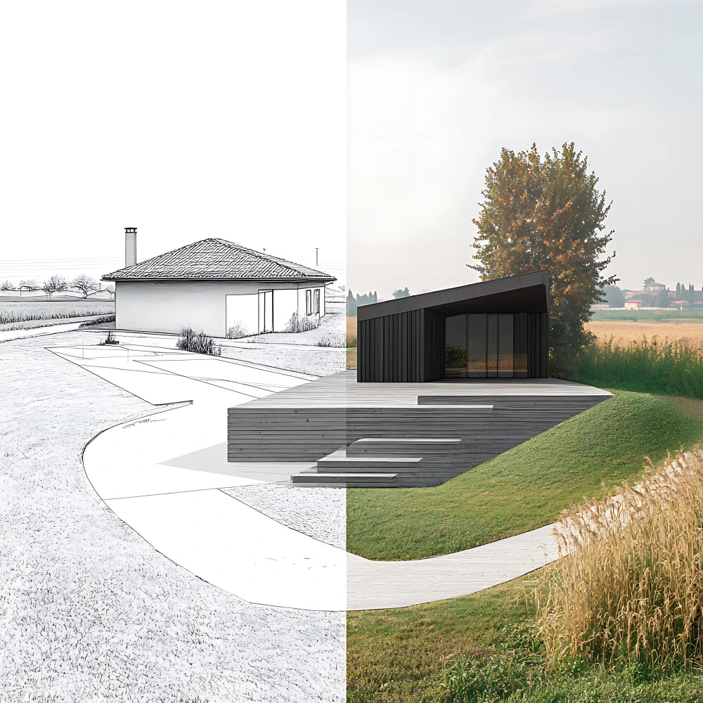 الفرق بين التصميم المعماري والهندسي