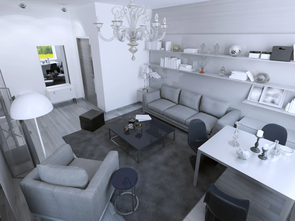 تصميم فيلا صغيرة 150 متر