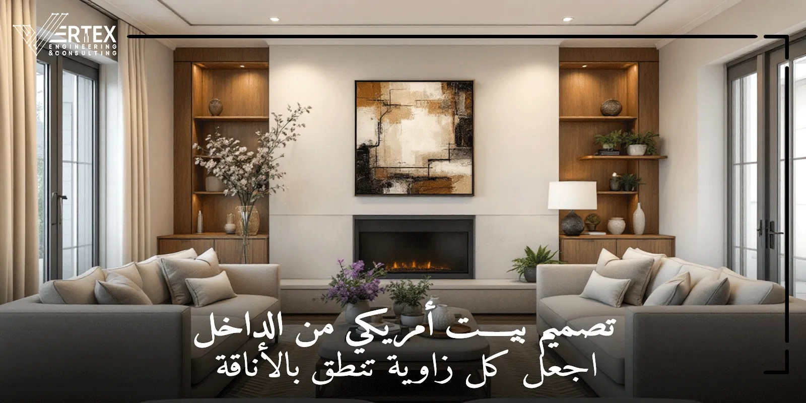 أسرار تصميم بيت أمريكي من الداخل: كيف تحقق التوازن في الديكور؟